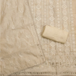 Floral Embroidered Unstitched Dress Material